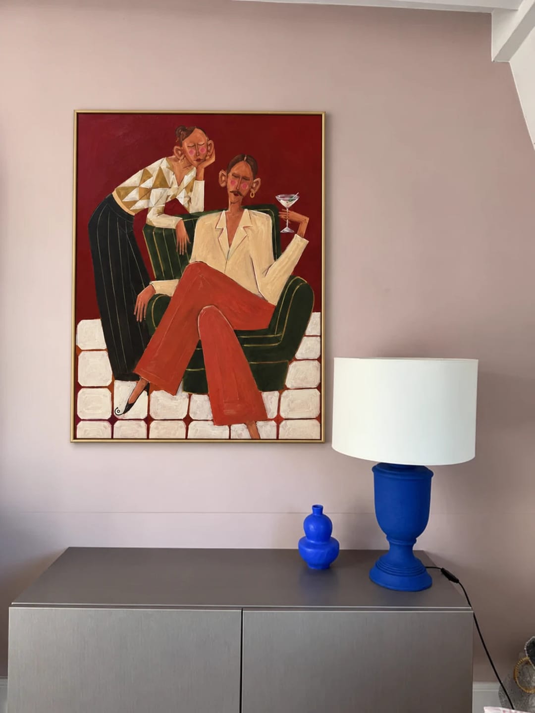 Customer photo review of Modern Folk Art ｜ Velvet Hour