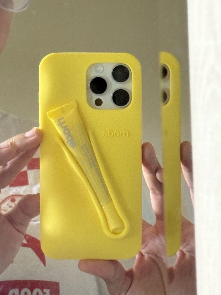 Customer photo review of Rhode Phone Case Lemontini