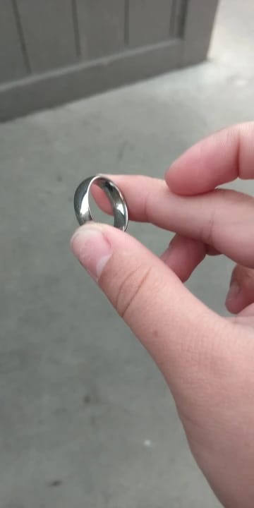Customer photo review of Anneau (argent)