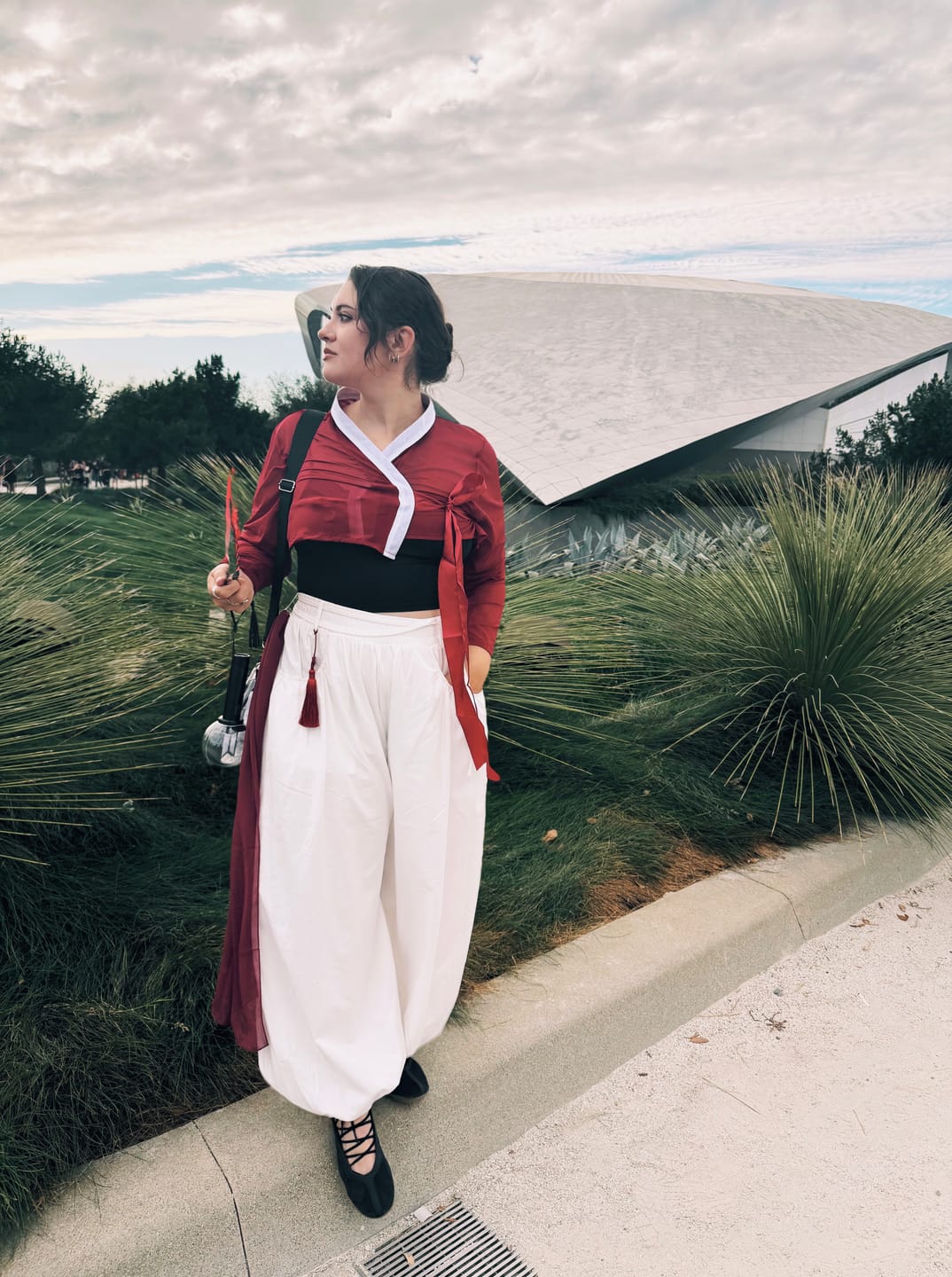 Customer photo review of Hanbok Balloon Pants