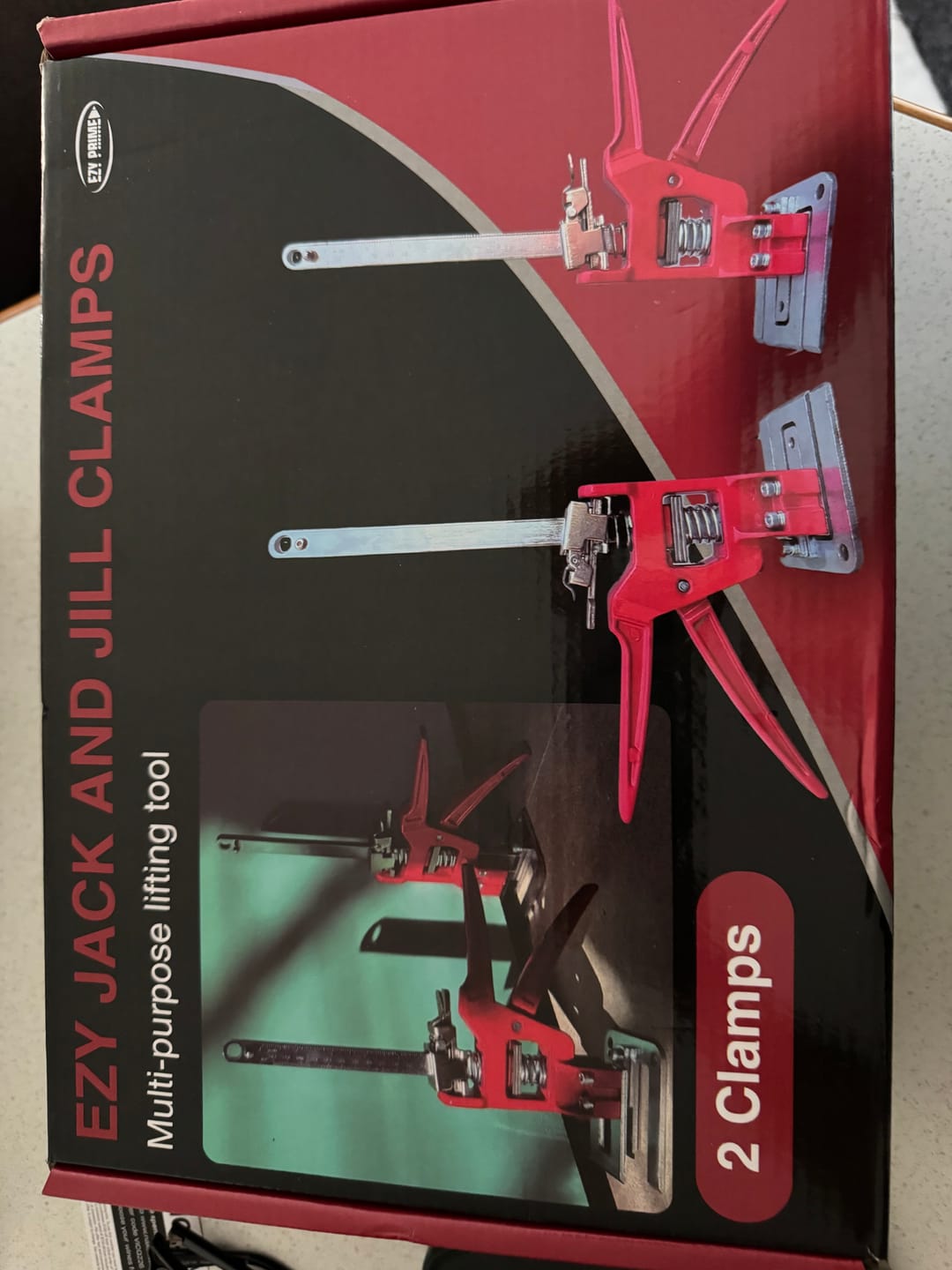 Customer photo review of Jack and Jill clamps
