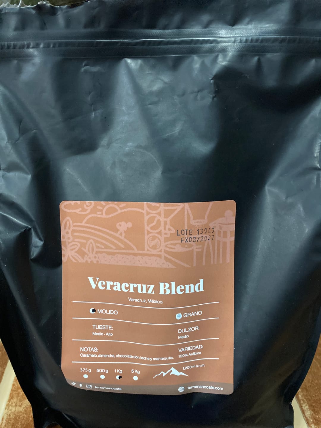 Customer photo review of Veracruz Blend, Café de Especialidad