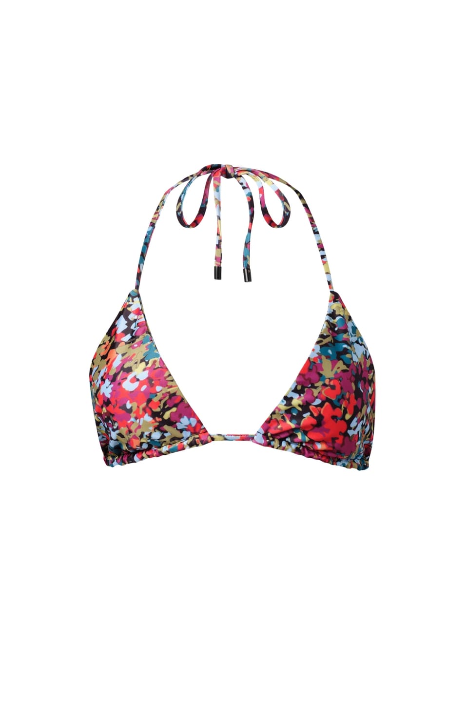 Customer photo review of Waikiki Triangle Bikini Top – Red Confetti