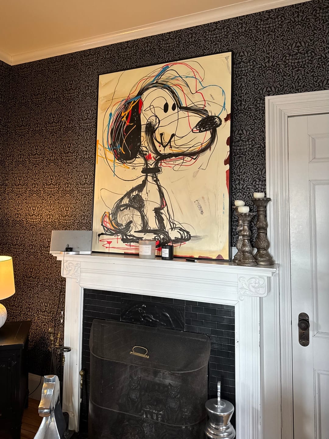 Customer photo review of Vibe - Abstract Graffiti Wall Art