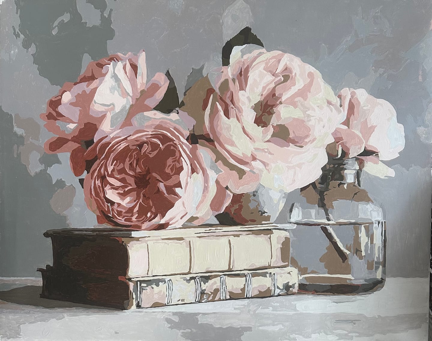 Customer photo review of Romantic kit | Paint by Number