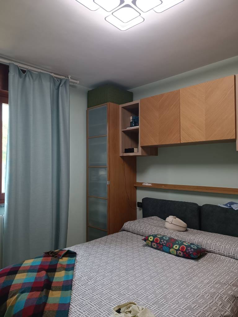 Customer photo review of Grandfoulard Copritutto in Cotone Jacquard 270x270 cm Copridivano Grande Multiuso Telo Arredo Design a Righe Copriletto Matrimoniale Leggero Lavabile Beige/Grigio