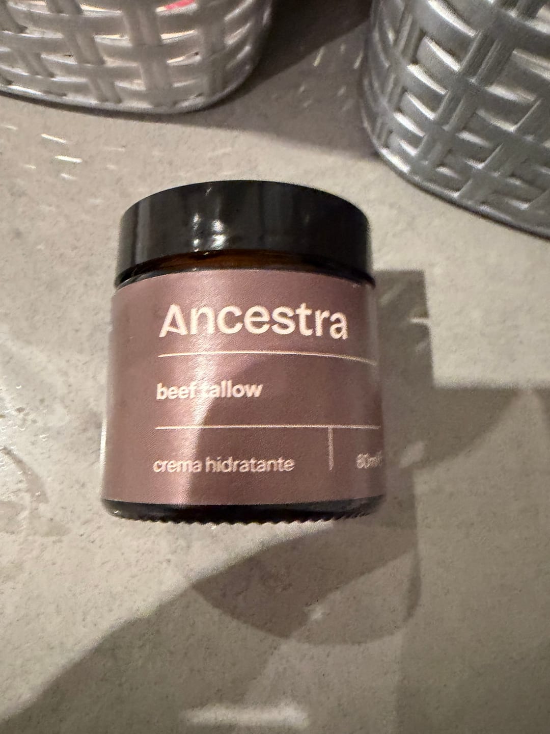 Customer photo review of Crema hidratante
