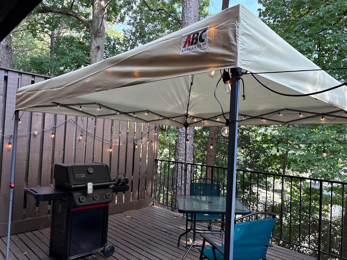 Customer photo review of ABCCANOPY Outdoor Pop Up Canopy Tent (Low Crest™) - 8x8, 10x10, 12x12, 10x20