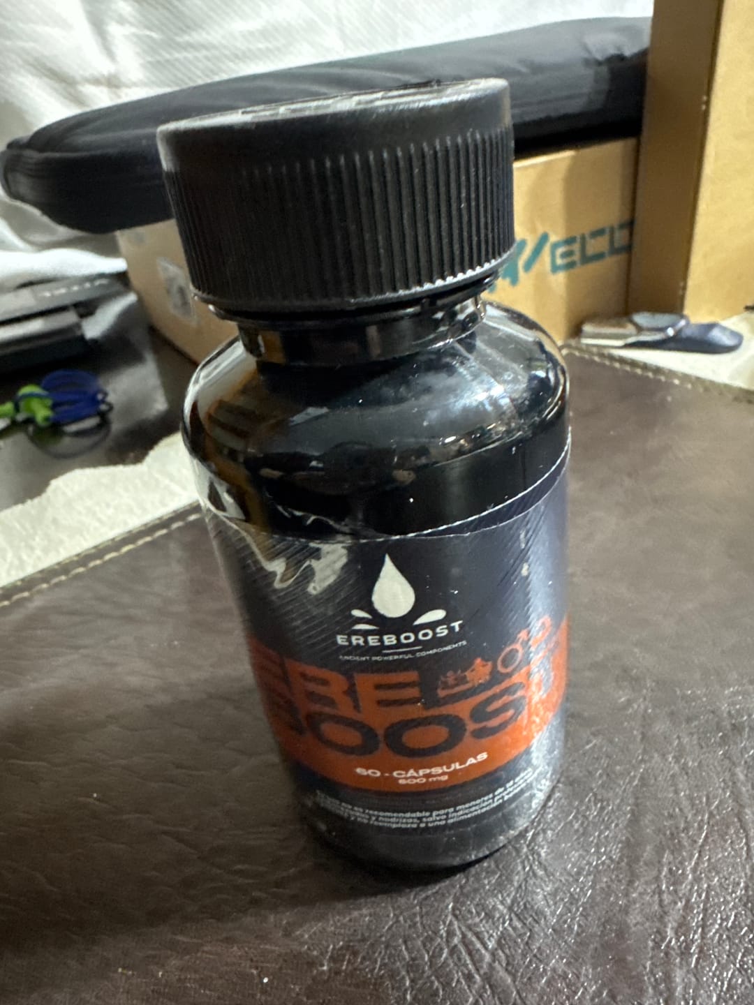 Customer photo review of EREBOOST | 60 Cápsulas