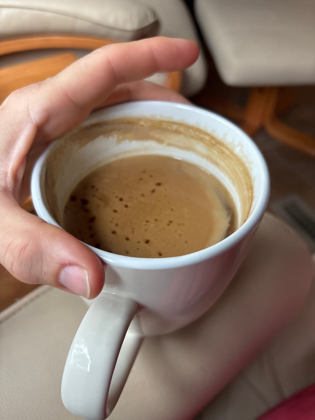 Customer photo review of Mushroom Coffee