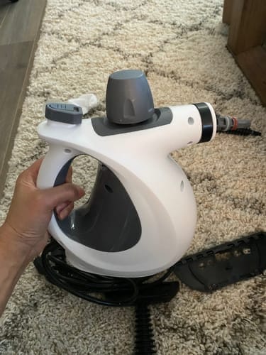 Customer photo review of Nettoyeur vapeur à main Clean & Smart