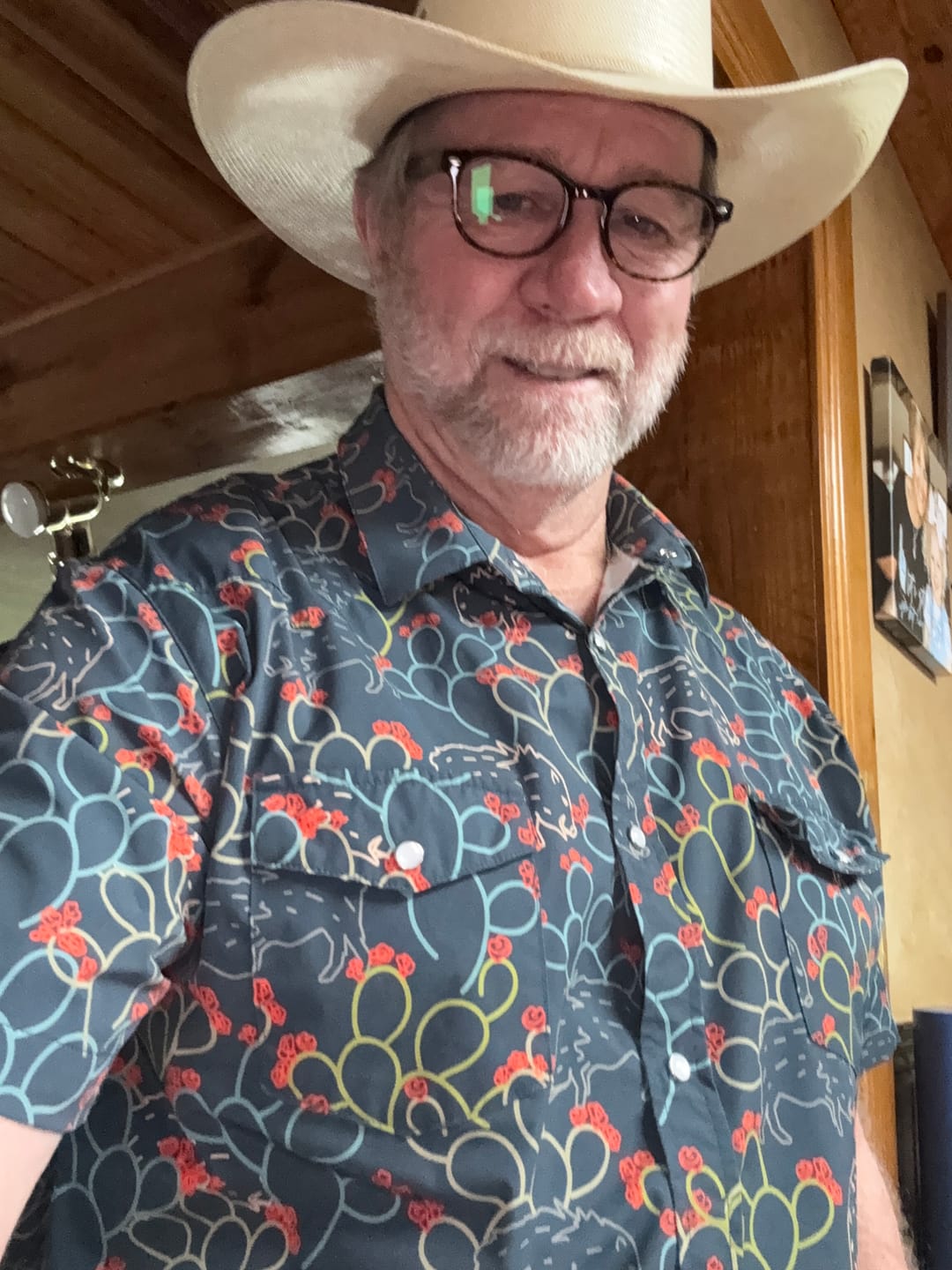 Customer photo review of Javelina Paradise Pearl Snap
