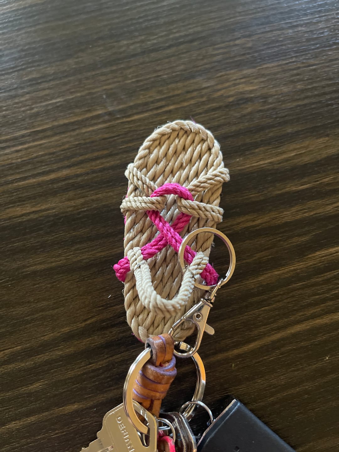 Customer photo review of Key Chain Mountain Momma