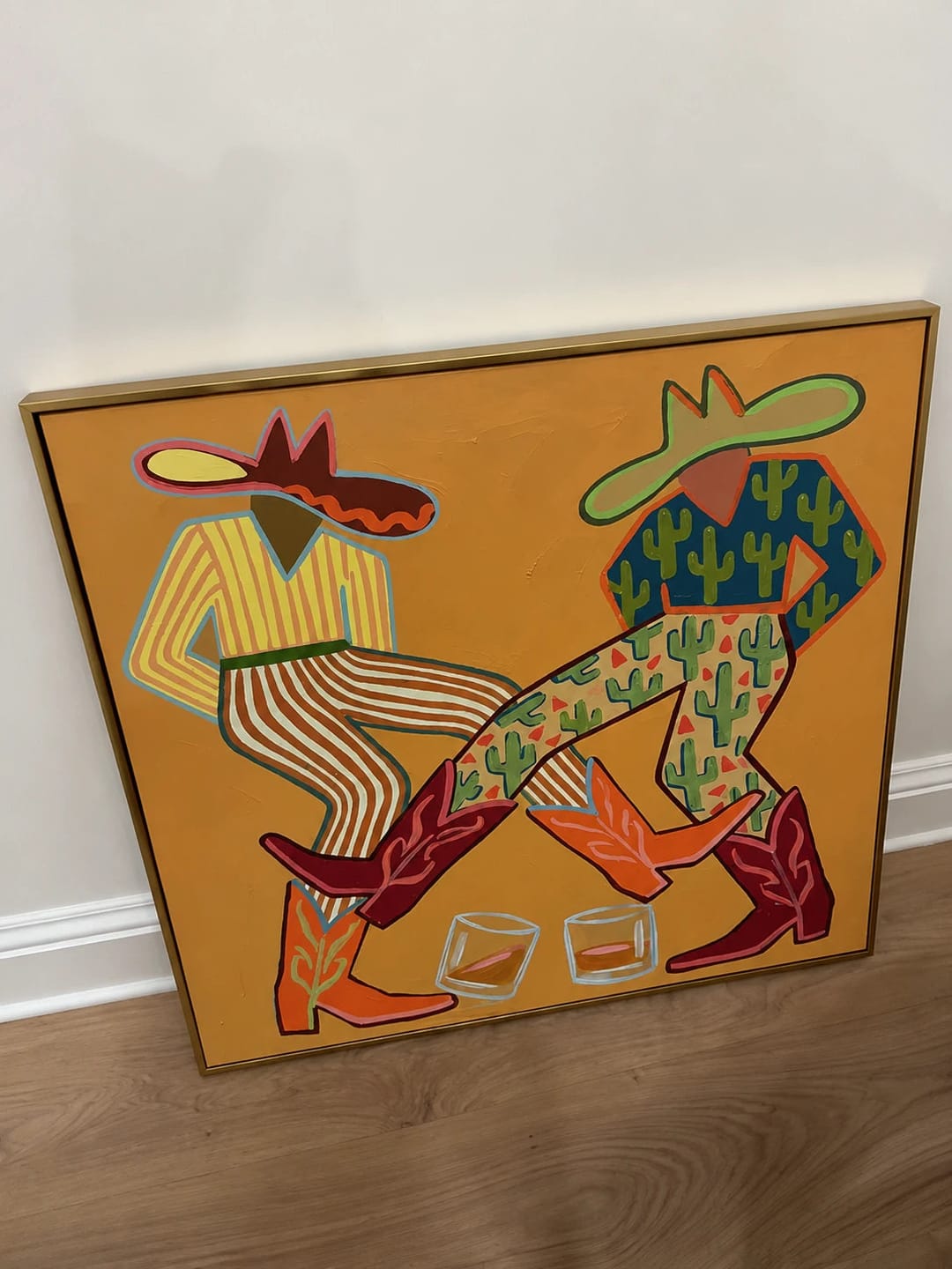 Customer photo review of Western Pop Art｜Sandy Ranch Frolic