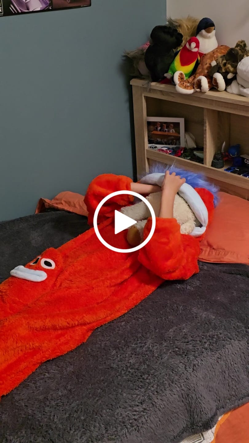 Customer video review of Snuggo™ Monster Onesie