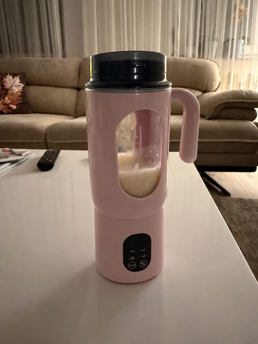 Customer photo review of Tragbarer Mixer 580 ml