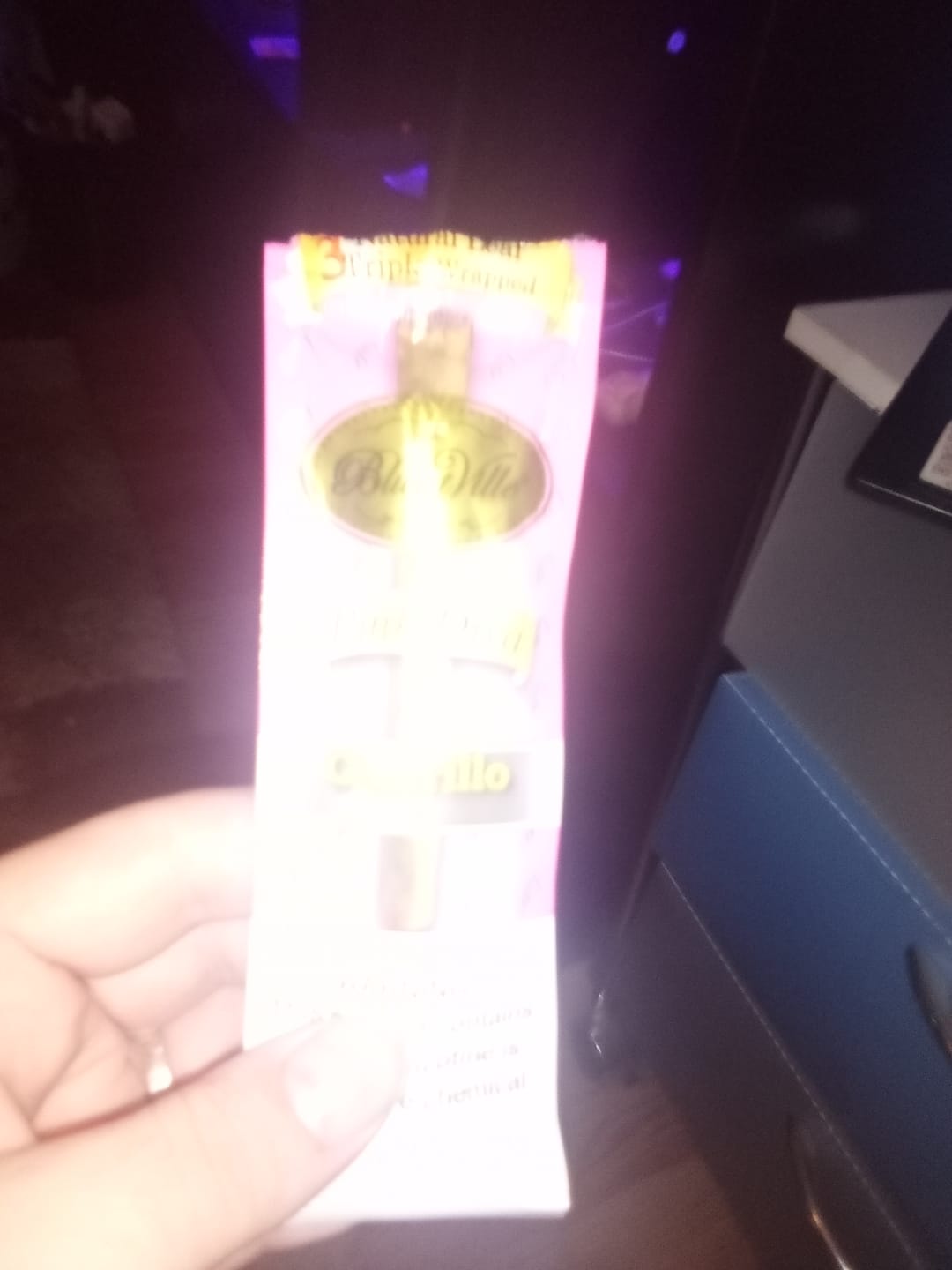 Customer photo review of Tropicana Cherry THCA Flower
