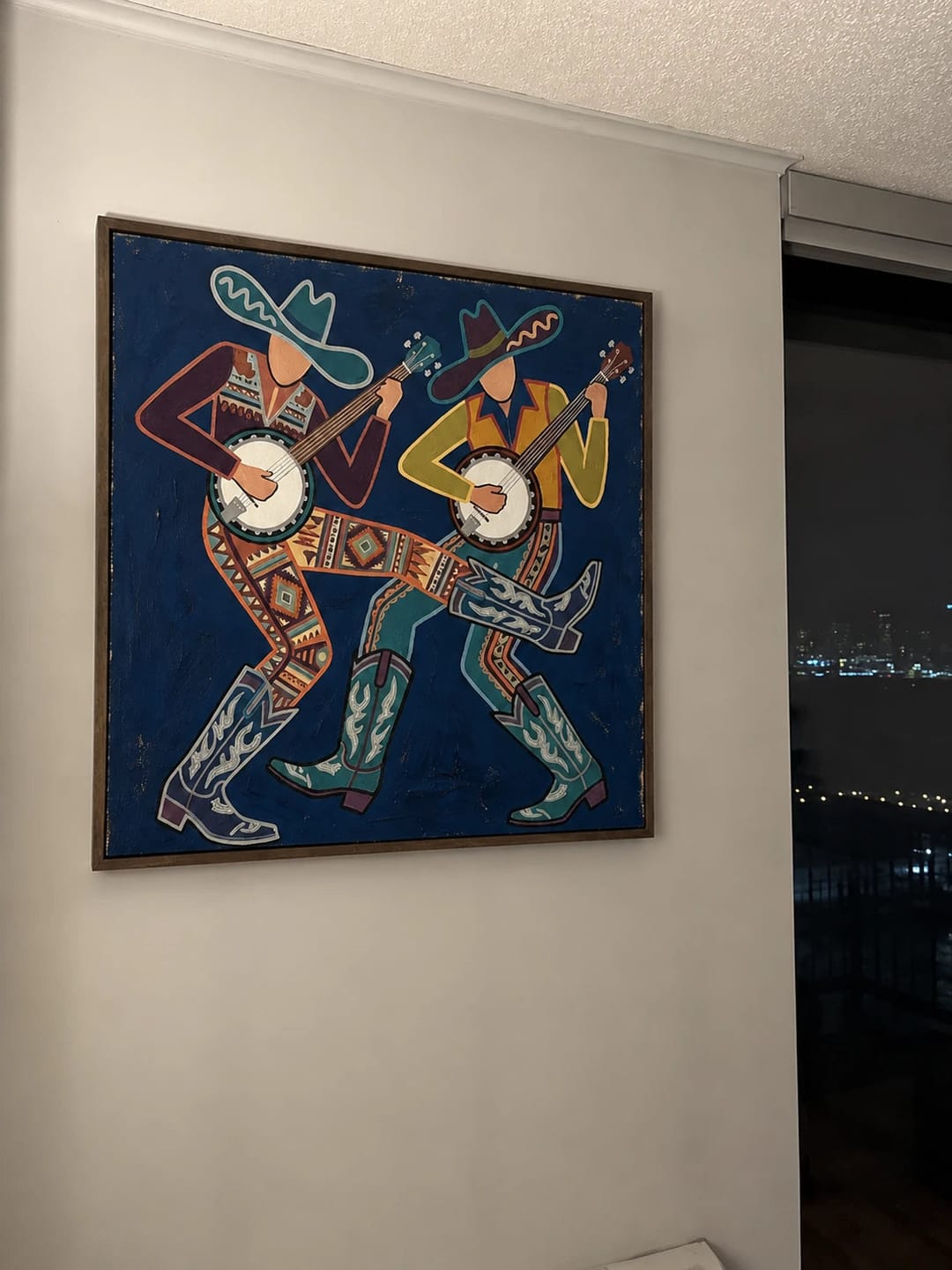 Customer photo review of Western Pop Art｜Blue Ranch Rhythm