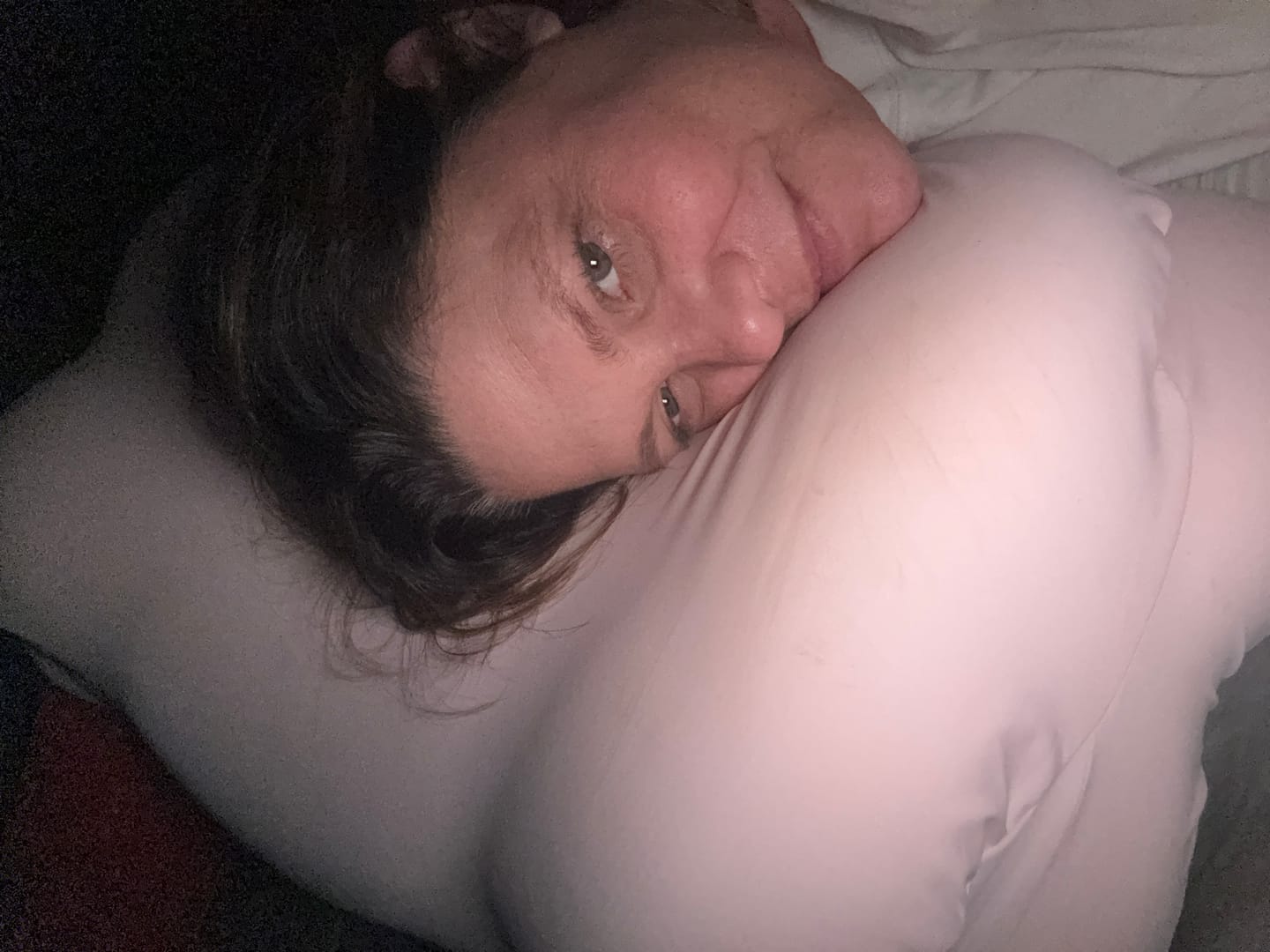 Customer photo review of CloudAlign™ Pillow