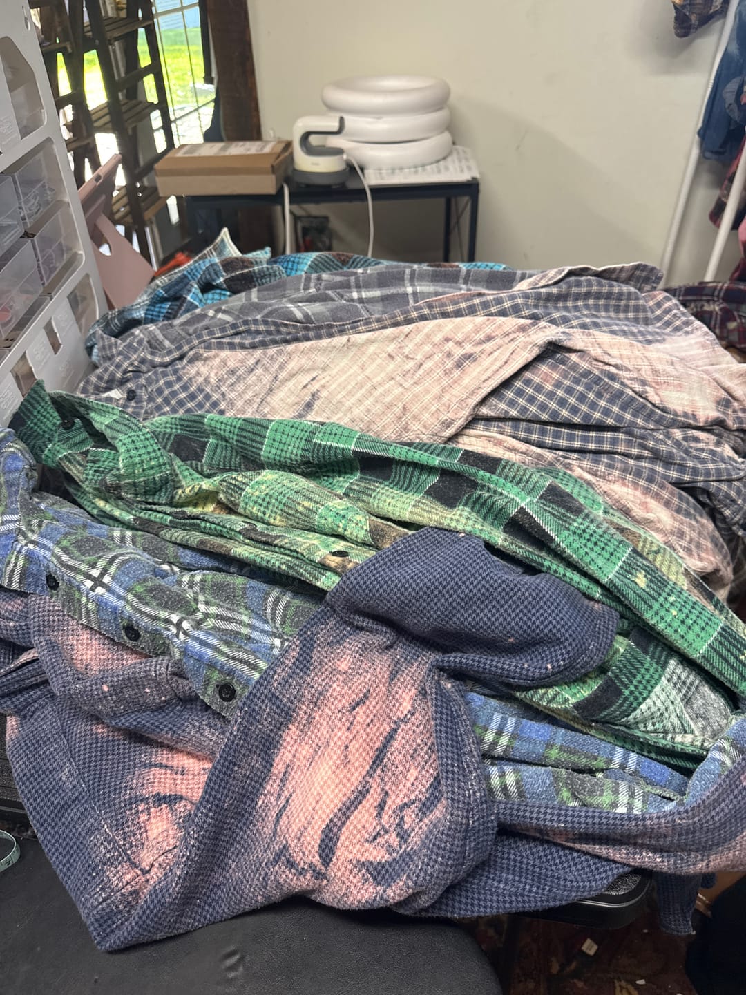 Customer photo review of Men's Flannel Shirts Bale