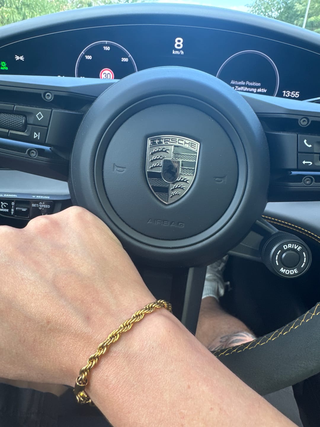Customer photo review of Rope Bracelet (Gold) 5MM