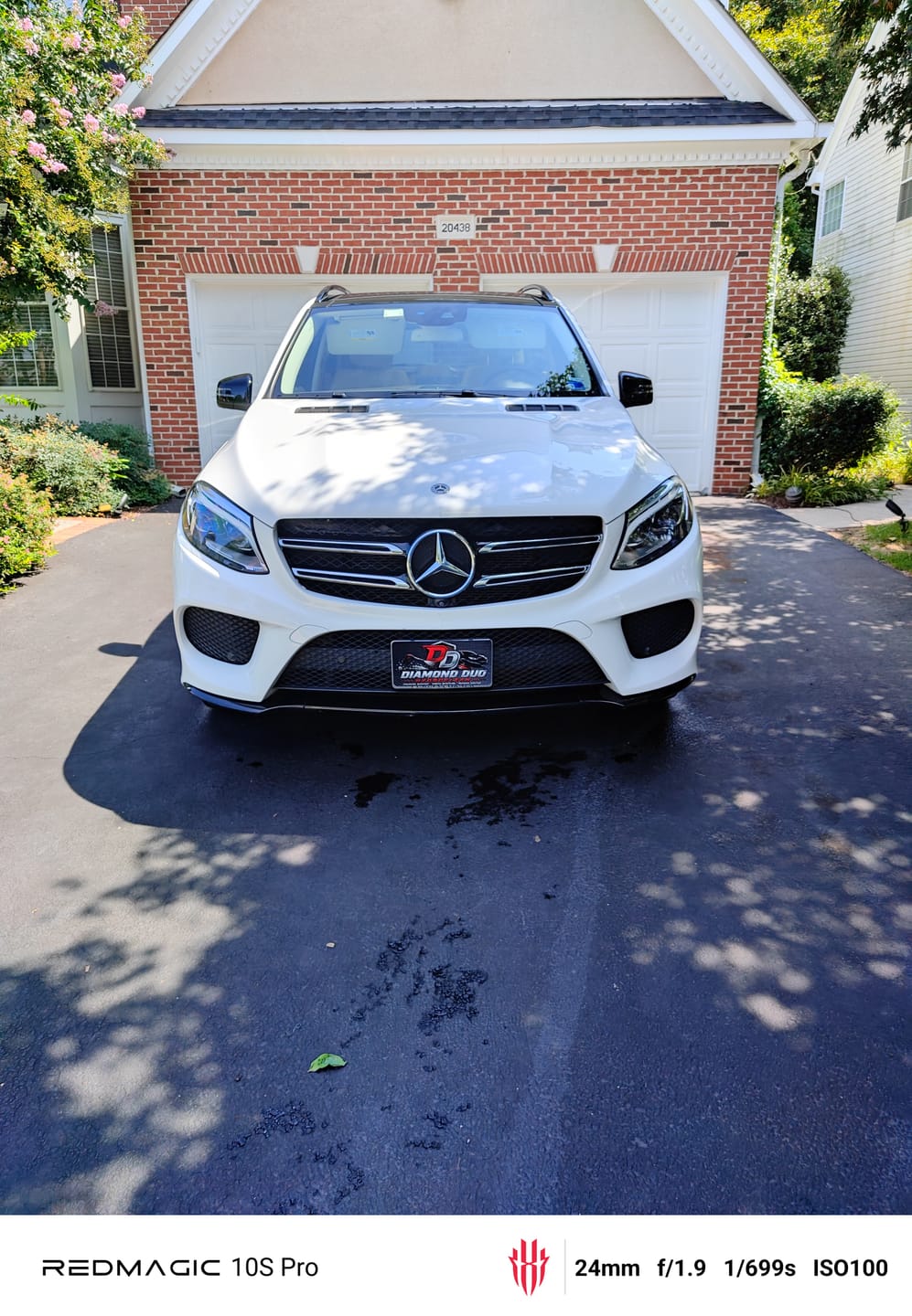 Customer photo review of Create Your Own Custom Magnetic License Plate Cover