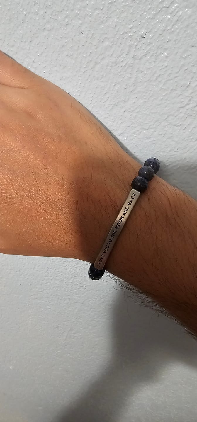 Customer photo review of I LOVE YOU TO THE MOON AND BACK- Mens Collection