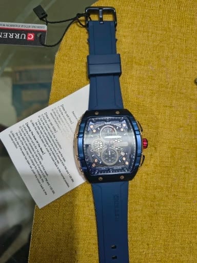 Customer photo review of CURREN 8442 Luxury Sport Watch
