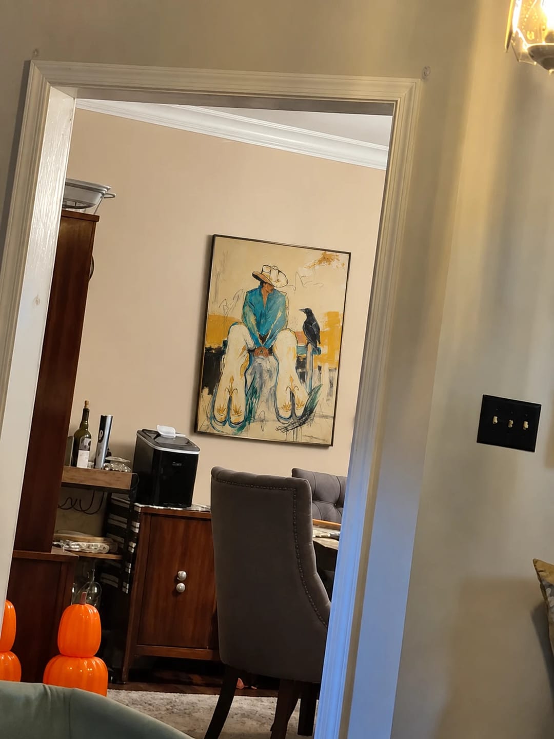 Customer photo review of Western Pop Art｜Crow On The Prairie