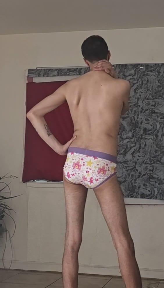 Customer photo review of NEW Men's Little Kid "Princess" Design Briefs (Collection #5)