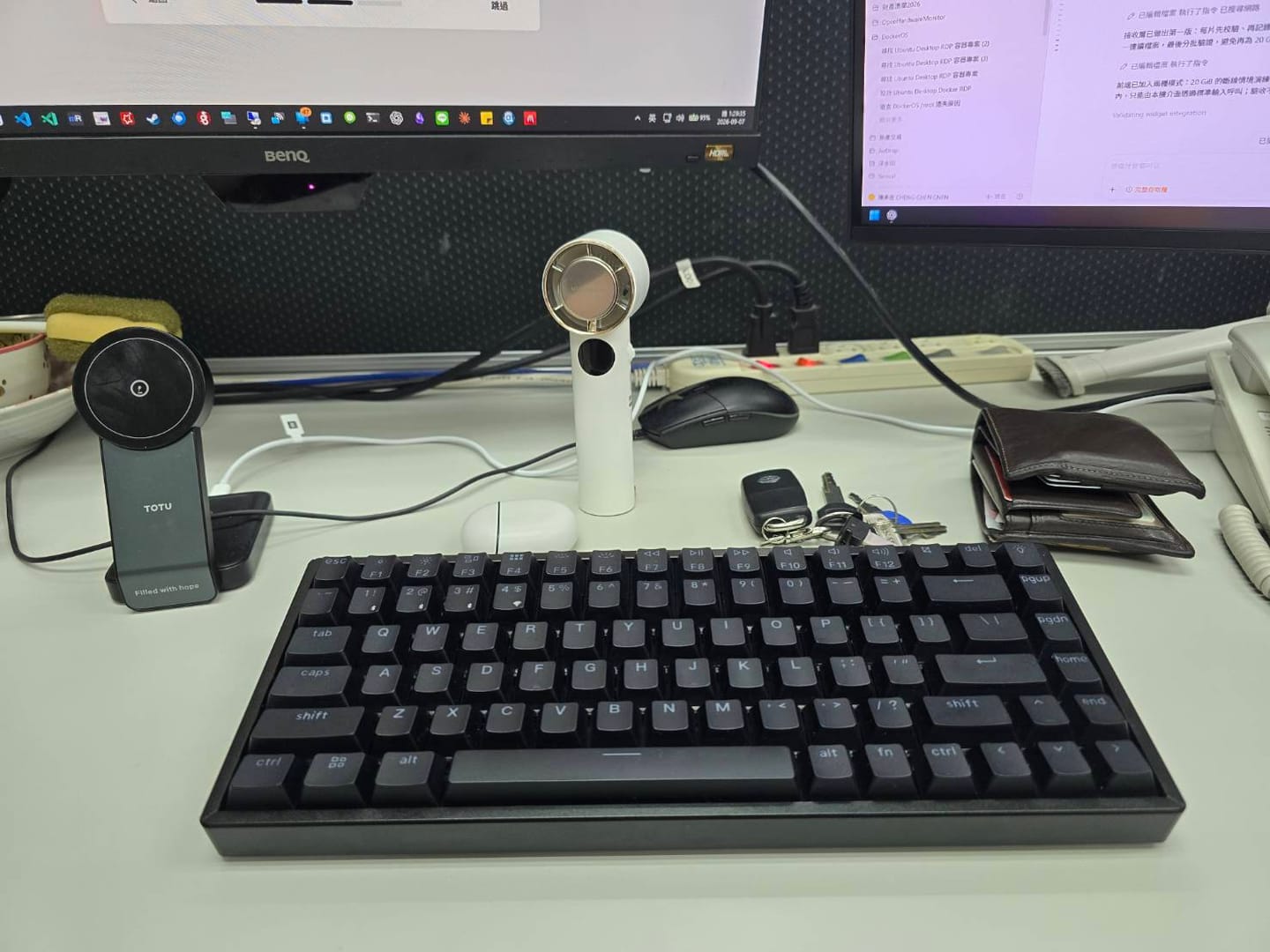 Customer photo review of Keychron K2 HE 無線磁軸鍵盤(英文版本)