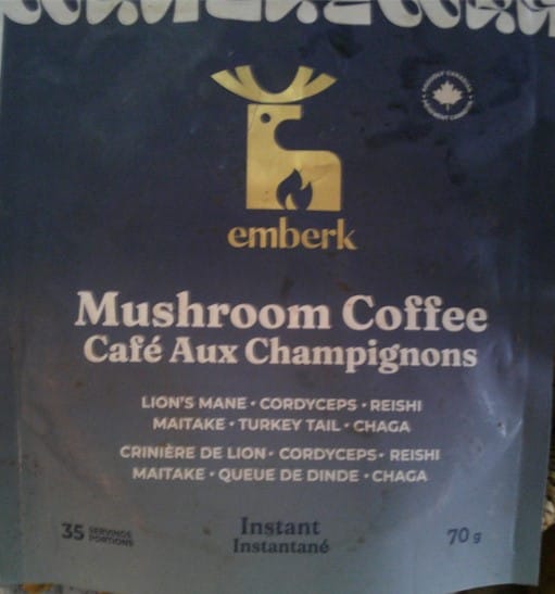 Customer photo review of Mushroom Coffee