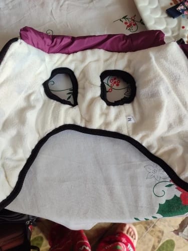 Customer photo review of My Furry King™ 3 in 1 Winter Jacket