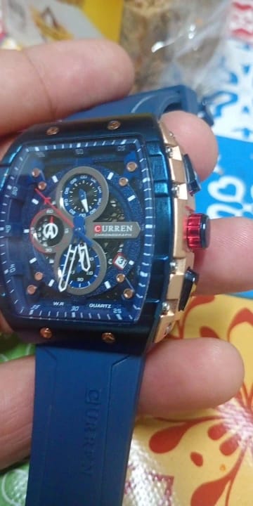Customer photo review of CURREN 8442 Luxury Sport Watch
