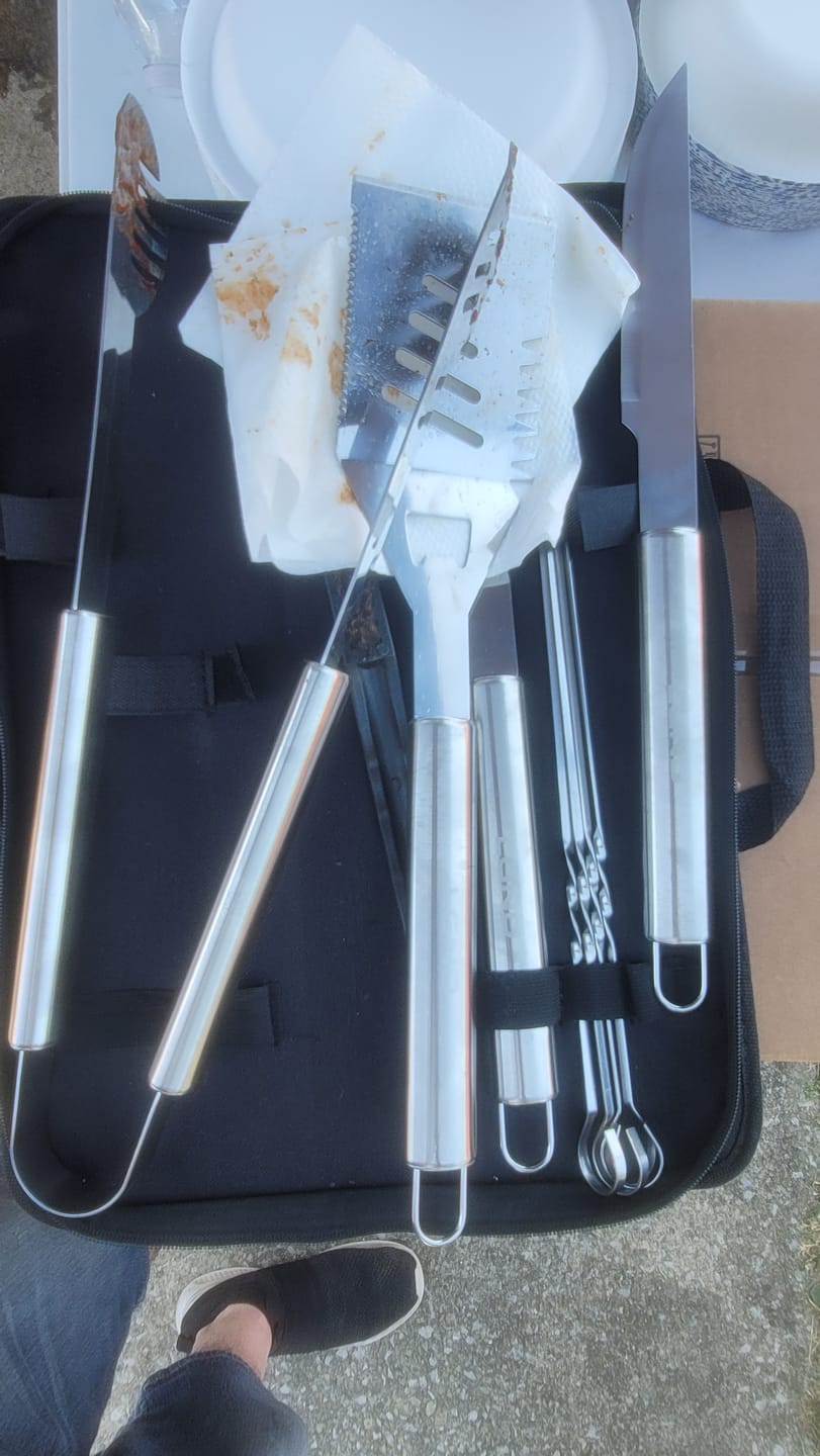 Customer photo review of Pitmaster Grill Set