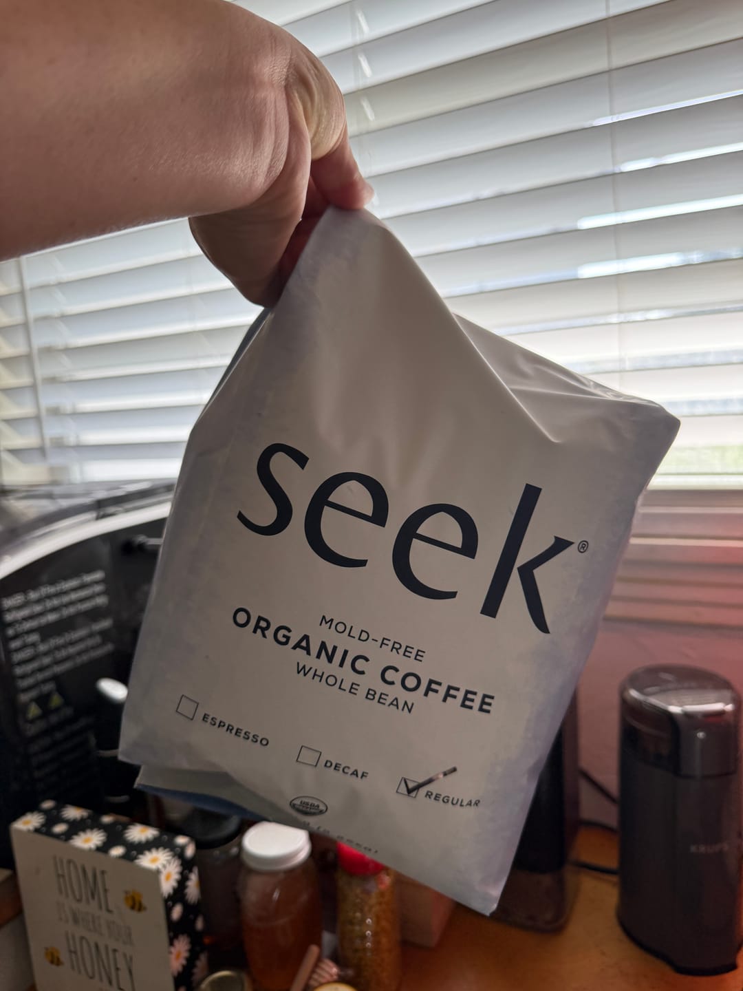 Customer photo review of Seek® Organic Mold & Mycotoxin Free Coffee