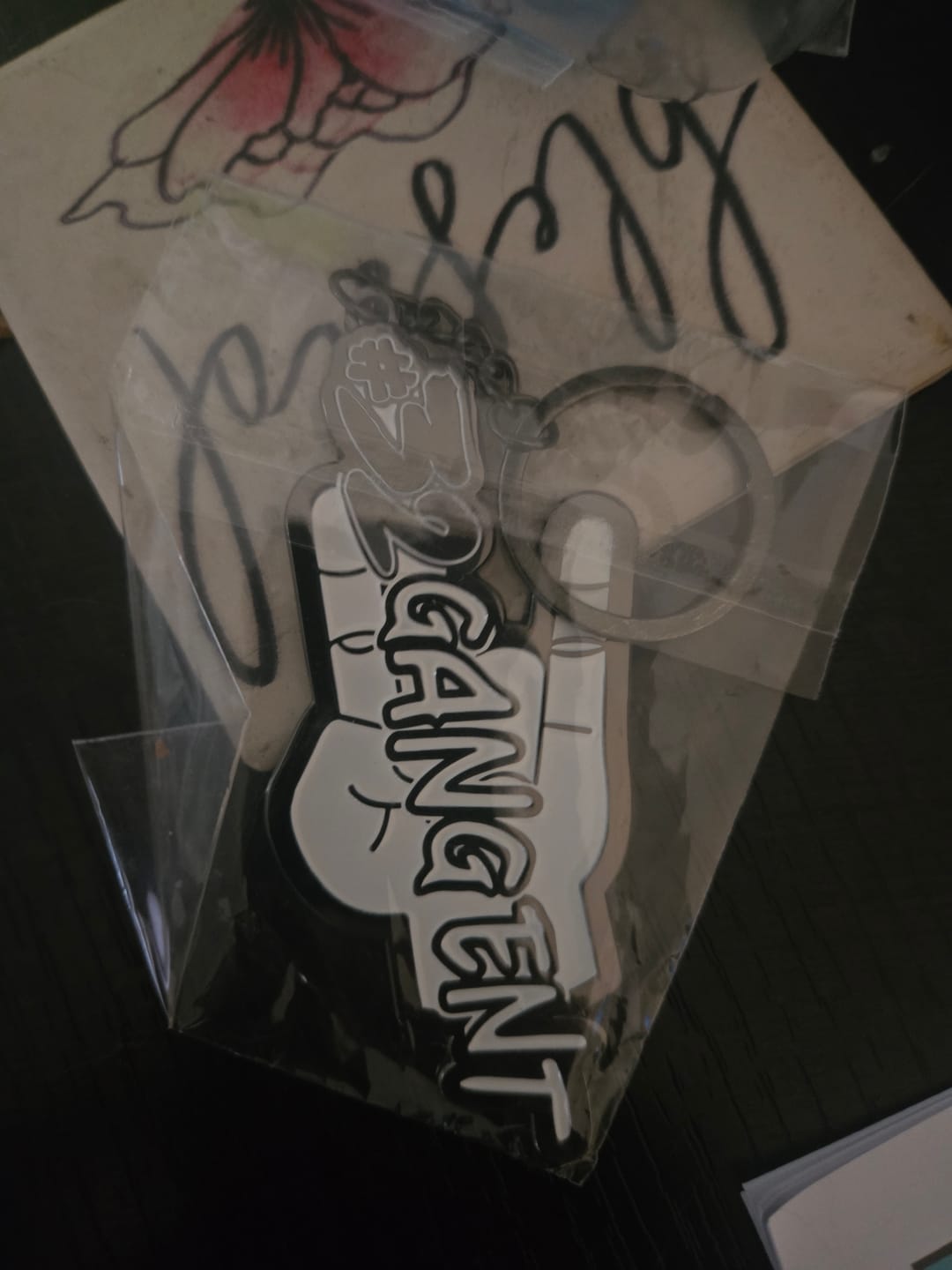 Customer photo review of SHOCKER METAL KEYCHAIN