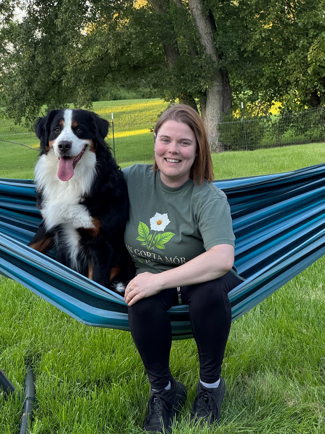 Customer photo review of An Gorta Mór T-Shirt