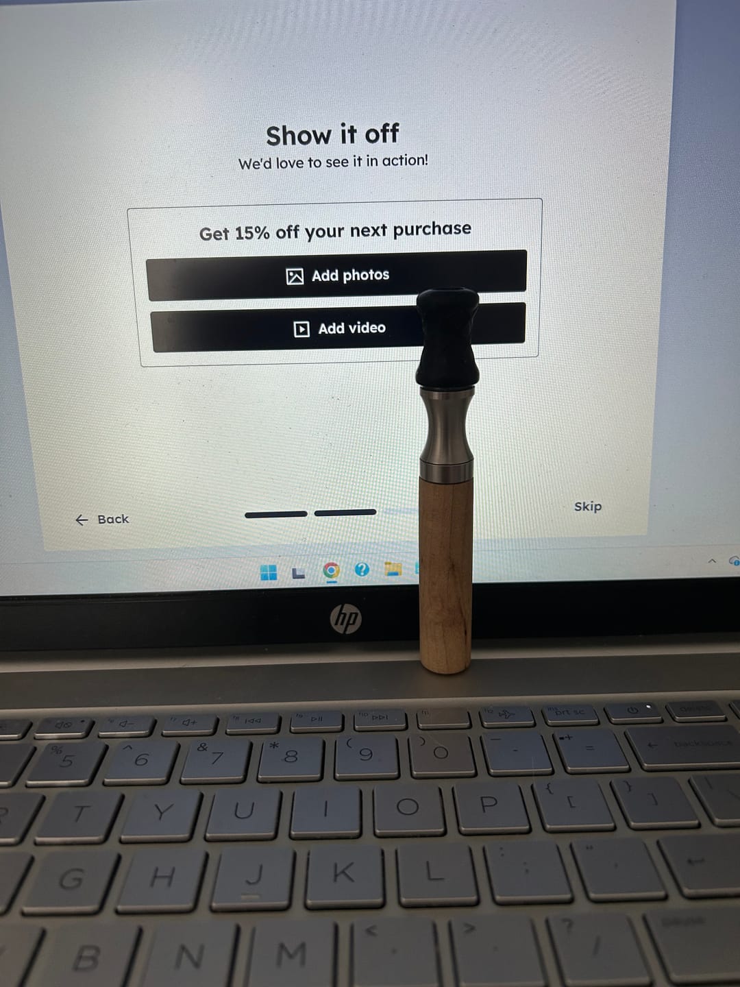 Customer photo review of Toppers