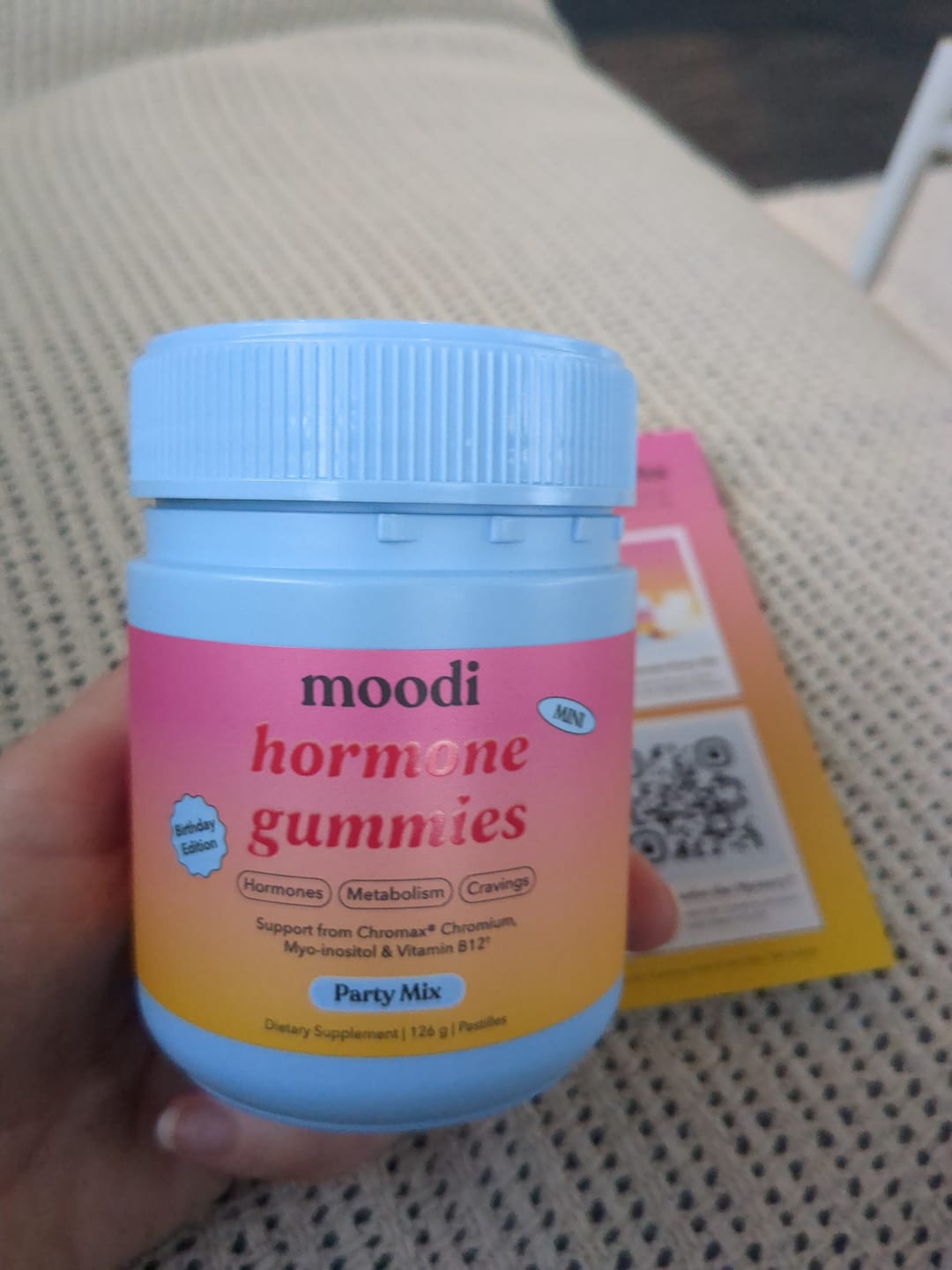 Customer photo review of Hormone Gummies