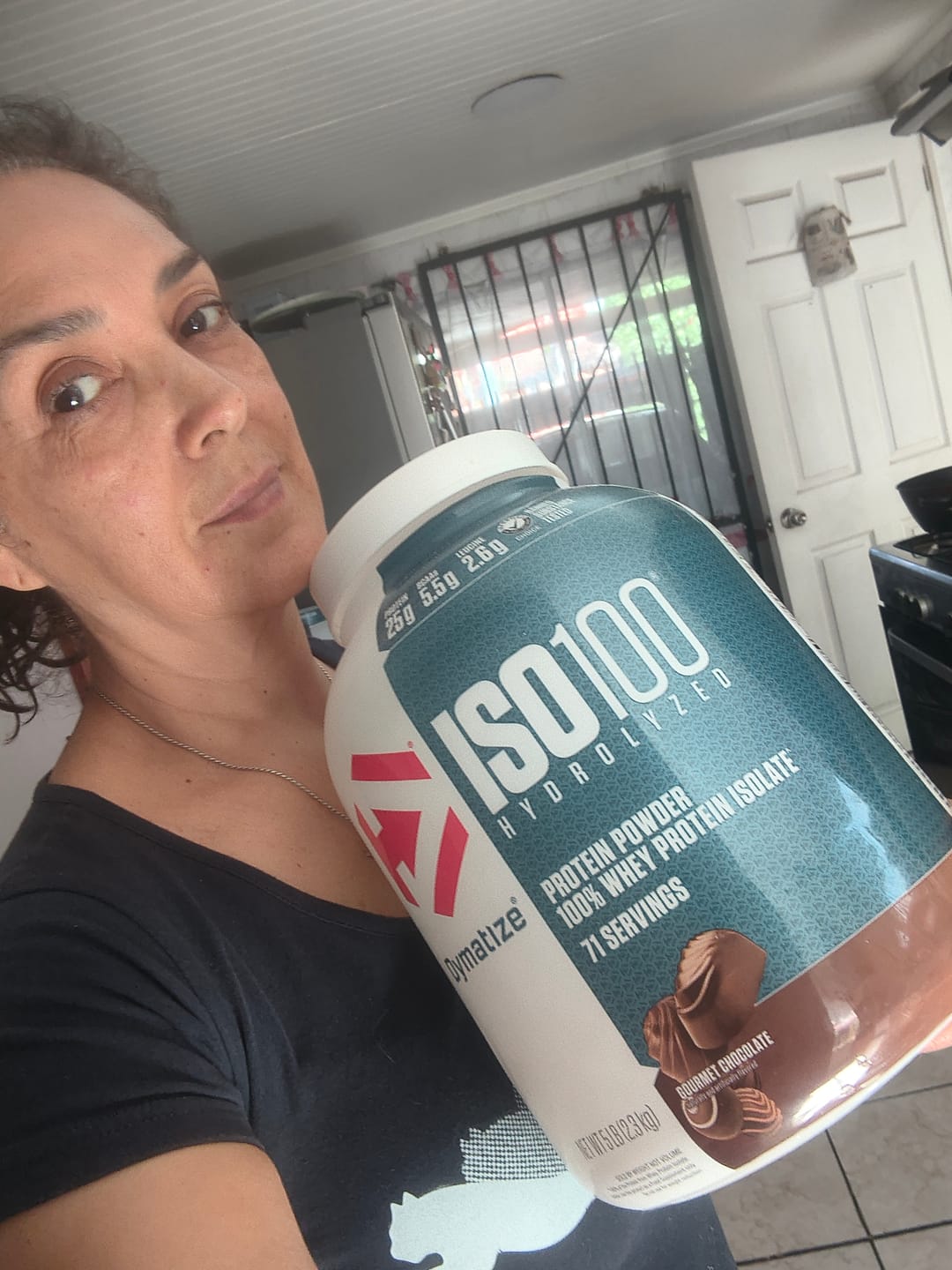 Customer photo review of Dymatize ISO100 Hydrolyzed Proteina Hidrolizada 5 Lb