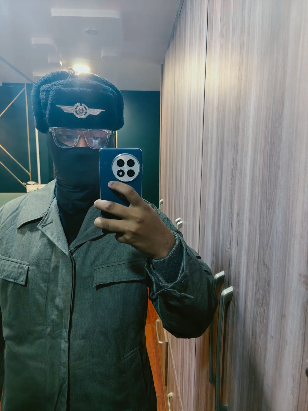 Customer photo review of Original German Military DDR Field Coat Army Issue Vintage Surplus Olive
