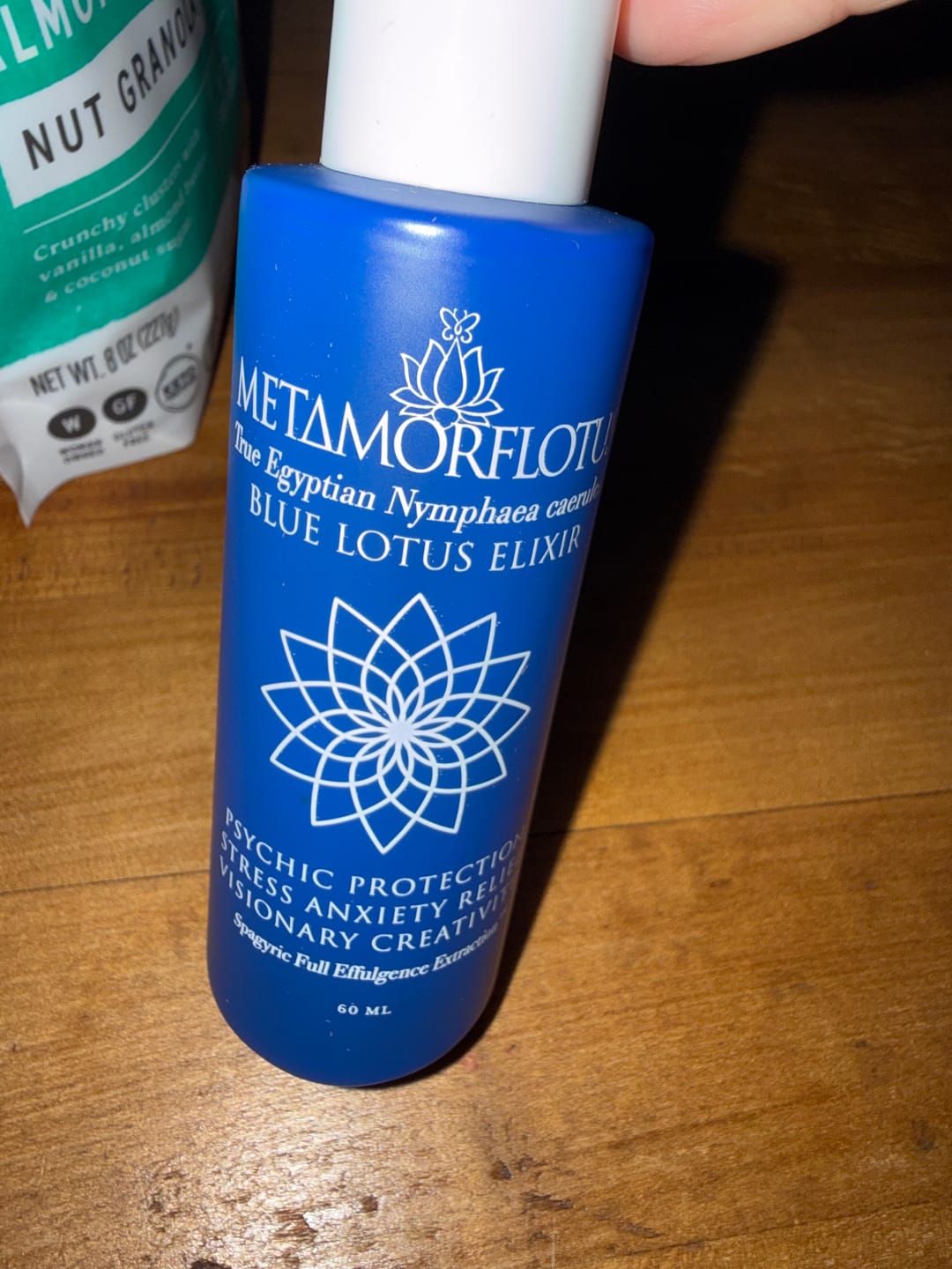 Customer photo review of True Blue Lotus Spagyric Elixir