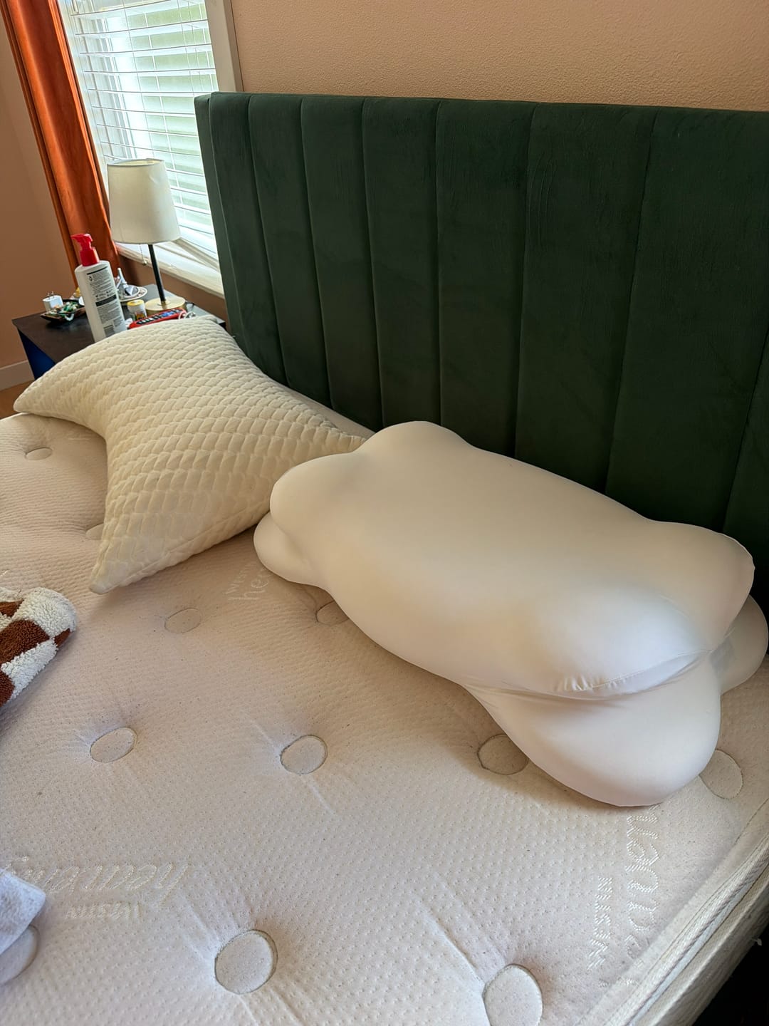 Customer photo review of CloudAlign™ Pillow