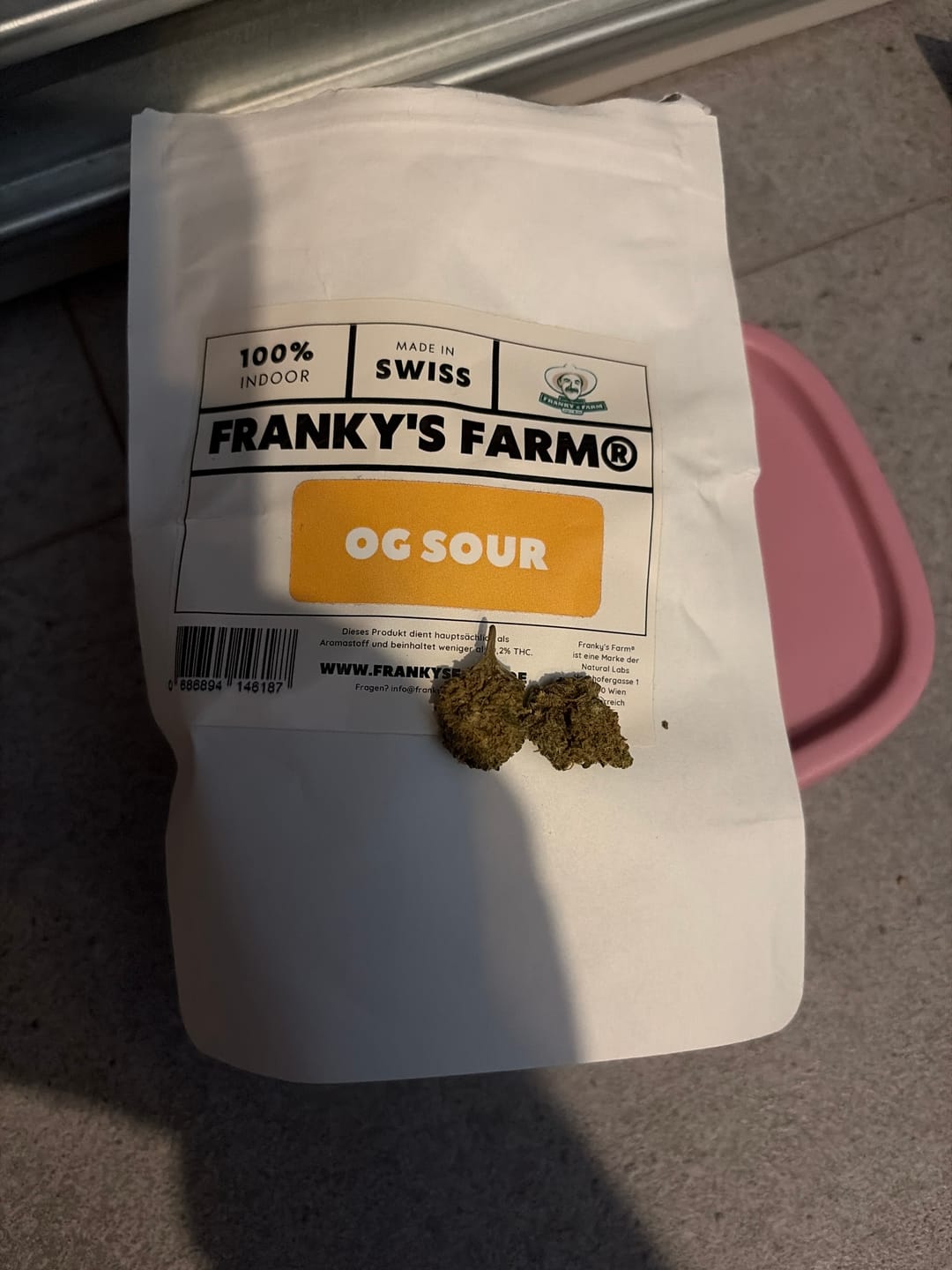 Customer photo review of Lemon Haze - CBD Blüte