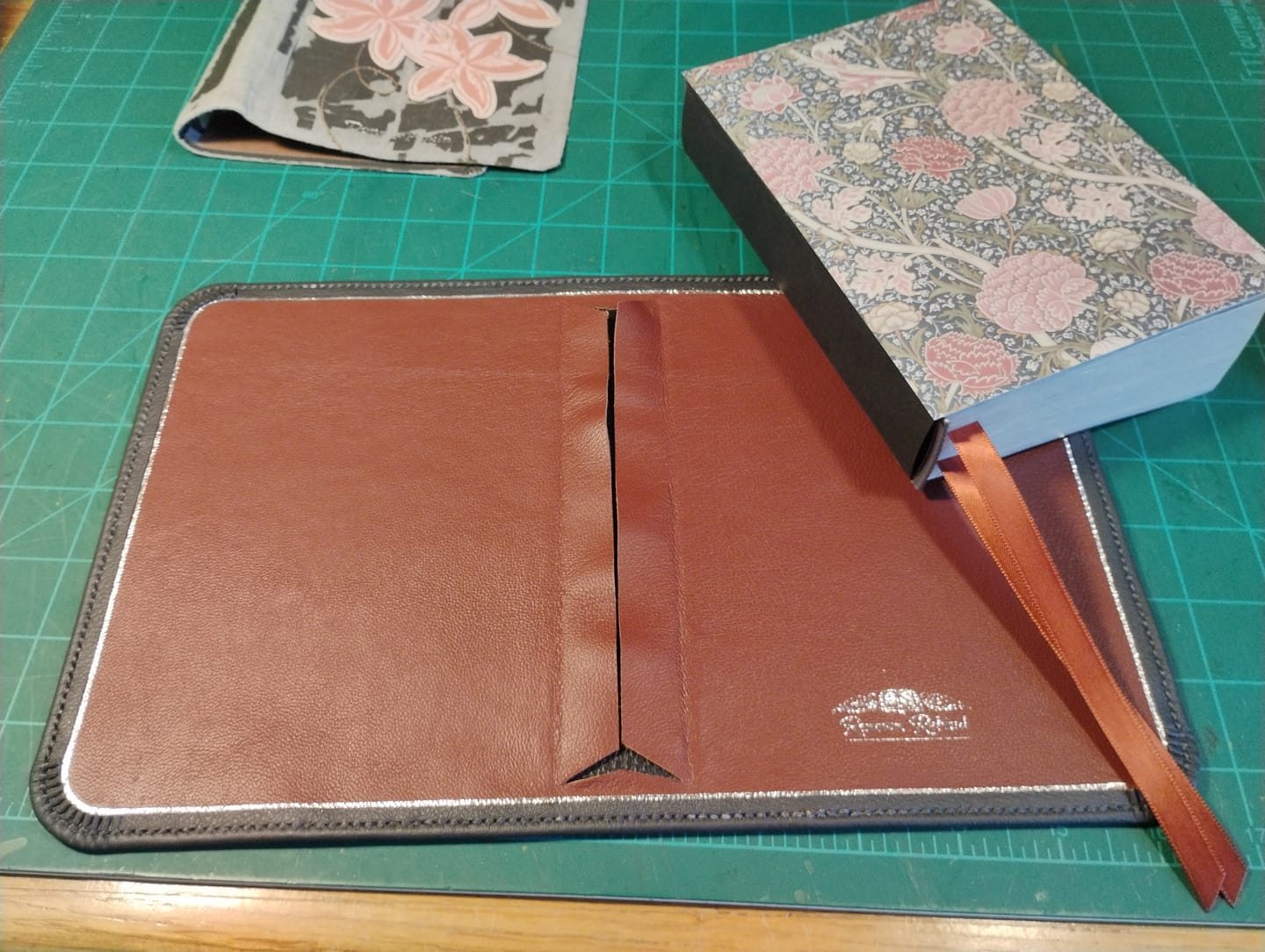 Customer photo review of Drum Dyed Lamb Nappa, 1.5 Oz | 100+ Colors