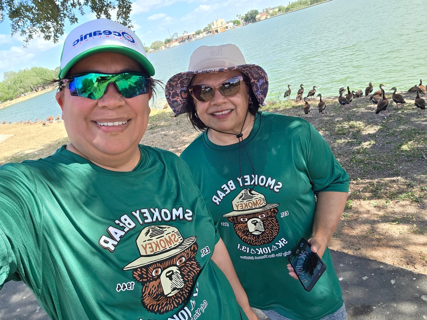 Customer photo review of Smokey Bear 5K/10K/13.1