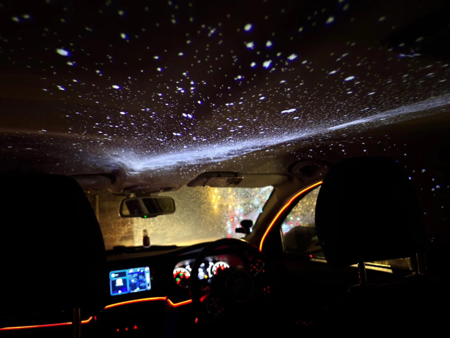 Customer photo review of NightSky™ — The Pocket Planetarium