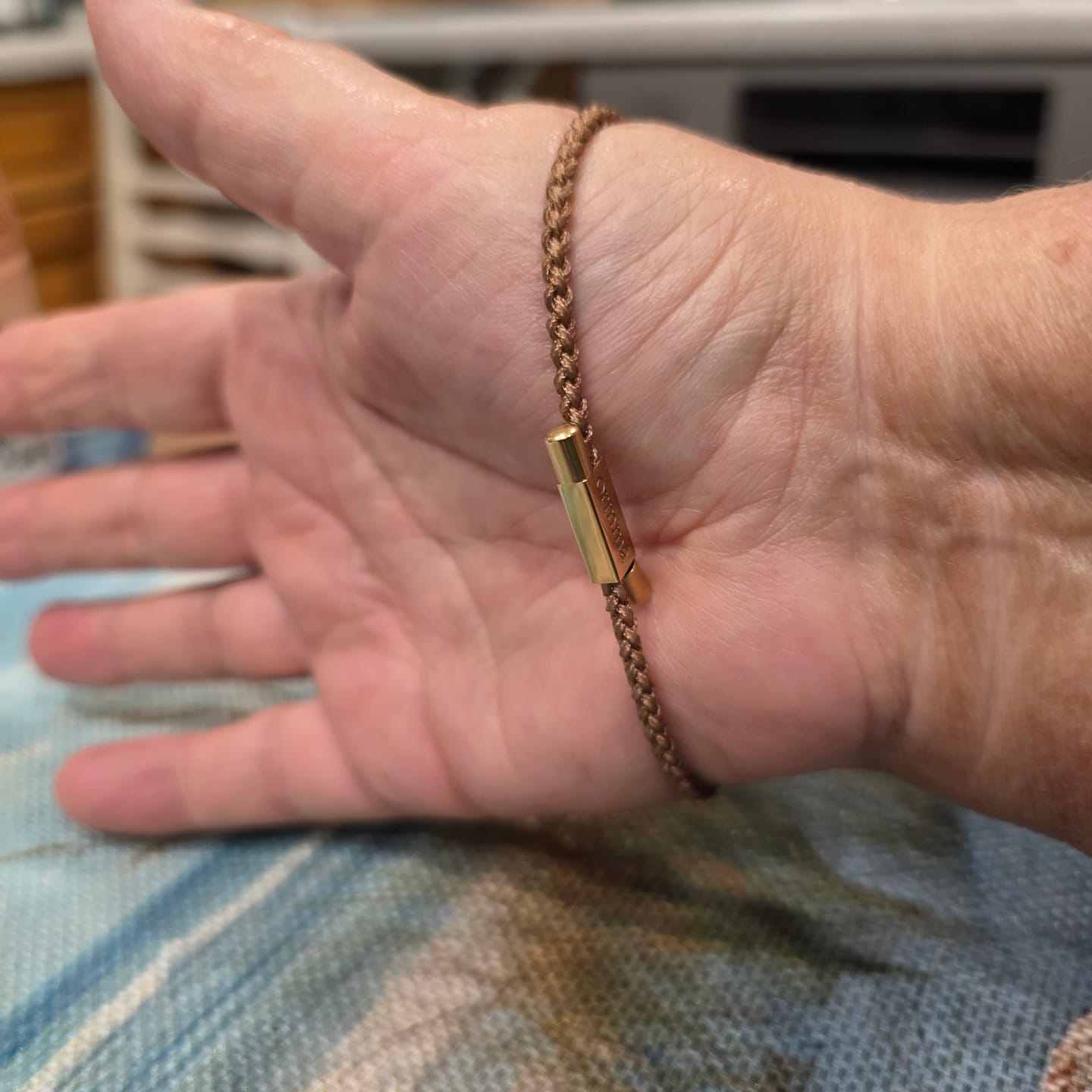 Customer photo review of Armband "Ich bin stark."