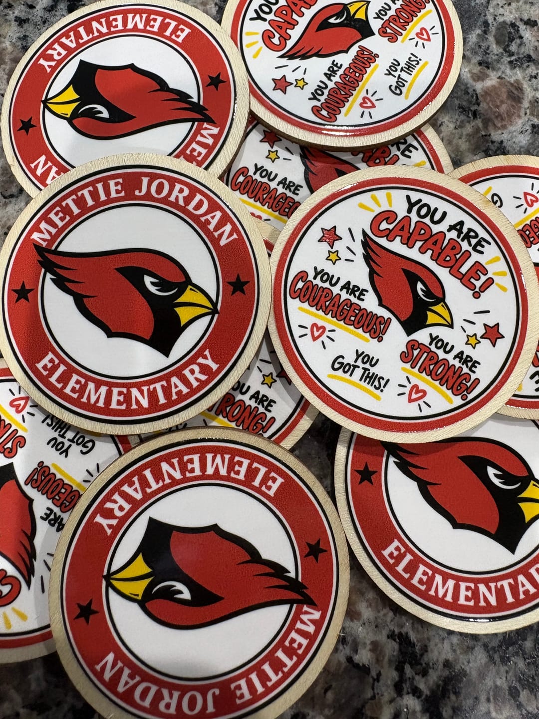 Customer photo review of UV Stickers Gang Sheet Builder